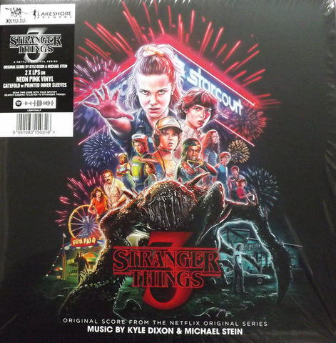 Kyle Dixon (2) & Michael Stein (9) - Stranger Things 3 (Original Score From The Netflix Original Series) (2xLP, Album, Neo) - NEW