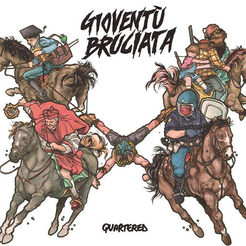 Gioventù Bruciata - Quartered (7", Blu) - NEW
