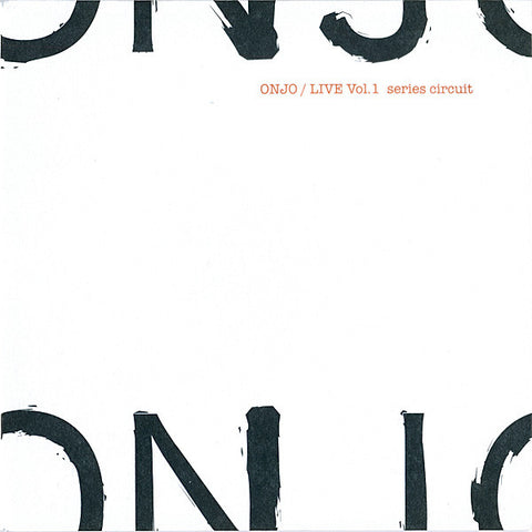 ONJO* - Live Vol. 1 Series Circuit (2xCD, Album) - USED
