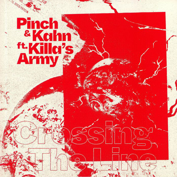 Pinch (2) & Kahn (5) ft. Killa's Army - Crossing The Line (12") - USED