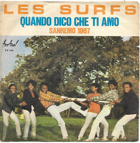 Les Surfs - Quando Dico Che Ti Amo (7", Single) - USED