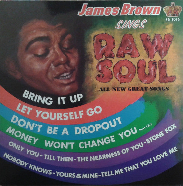 James Brown - Raw Soul (LP, Album, RE) - USED