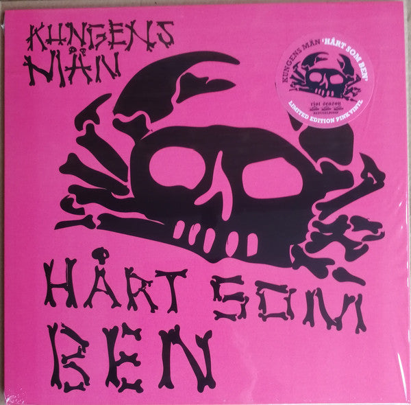 Kungens Män - Hårt Som Ben (LP, Album, Ltd, Pin) - NEW