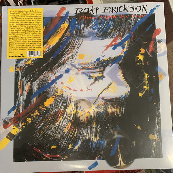 Roky Erickson - Clear Night For Love (12", MiniAlbum, RE) - NEW