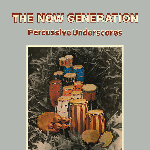 Peter Lüdemann / Pit Troja - The Now Generation (Percussive Underscores) (LP, RE, RM, 140) - NEW