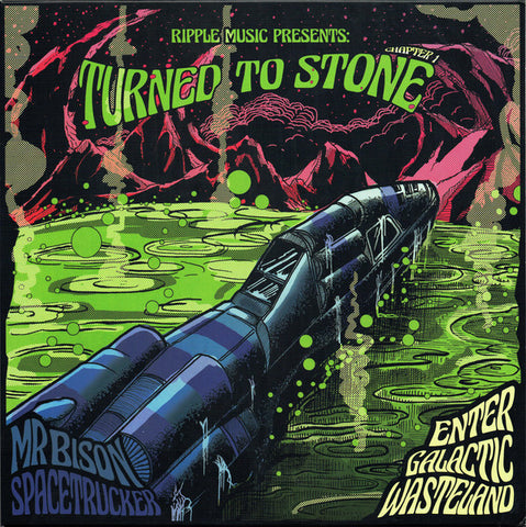 Mr Bison* / Spacetrucker - Enter Galactic Wasteland (LP, Ltd, Gre) - NEW