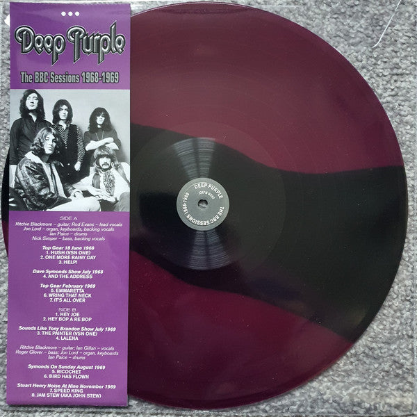 Deep Purple - The BBC Sessions 1968 - 1969 (12", Advance, Mono, Ltd, Unofficial) - NEW