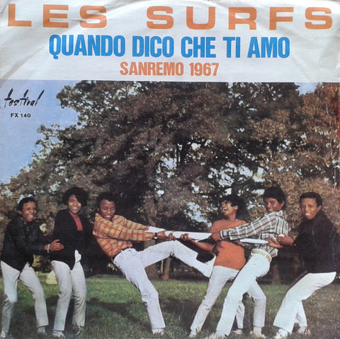 Les Surfs - Quando Dico Che Ti Amo (7", Single) - USED
