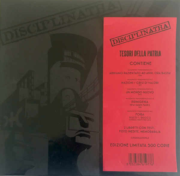 Disciplinatha - Tesori Della Patria (3xLP, Album + 12" + 12", S/Sided + 2x12" + Box, Co) - NEW