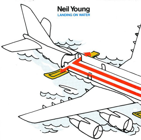Neil Young - Landing On Water (CD, Album, RE) - USED
