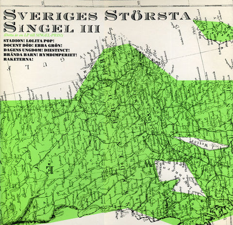 Various - Sveriges Största Singel III (LP, Comp) - USED