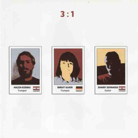 Mazen Kerbaj / Birgit Ulher / Sharif Sehnaoui - 3 : 1 (CD, Album) - USED