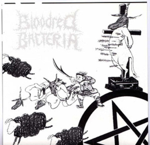 Bloodred Bacteria / Total Fucking Destruction - Split (7", EP) - USED