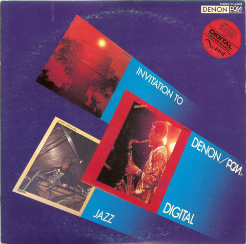 Various - Invitation To Denon / PCM Digital Jazz (LP, Smplr) - USED