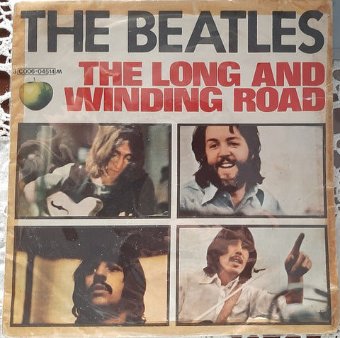 The Beatles - The Long And Winding Road (7", Single) - USED
