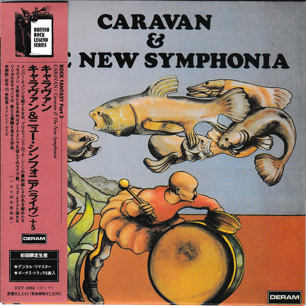 Caravan & The New Symphonia - Caravan & The New Symphonia (CD, Album, Ltd, RE, RM, Pap) - USED