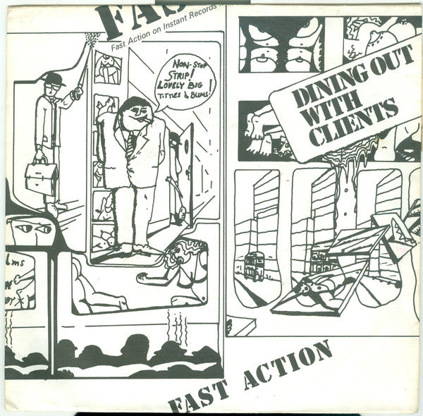 Fast Action - United / Dining Out With Clients (7", Single) - NEW