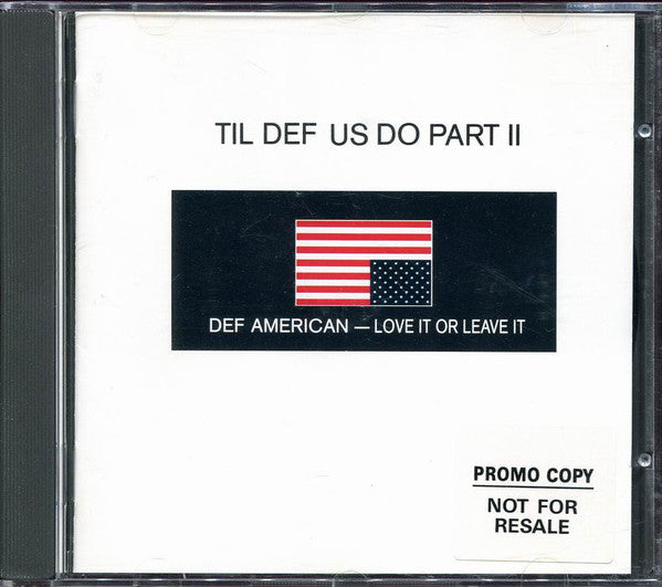 Various - Til Def Us Do Part II (CD, Smplr) - USED
