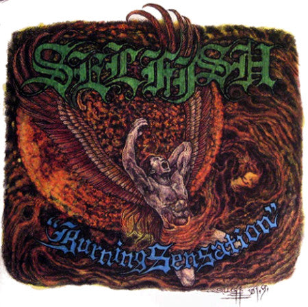 Selfish - Burning Sensation (LP, Album) - USED