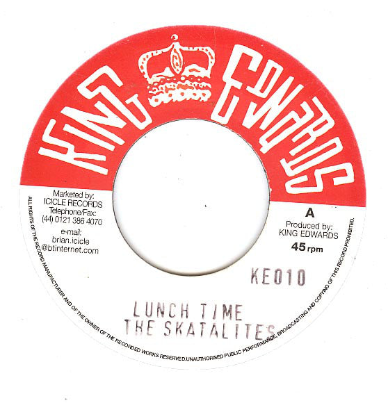 The Skatalites / Higgs & Wilson - Lunch Time / Gone Is Yesterday (7", Single, RE) - NEW