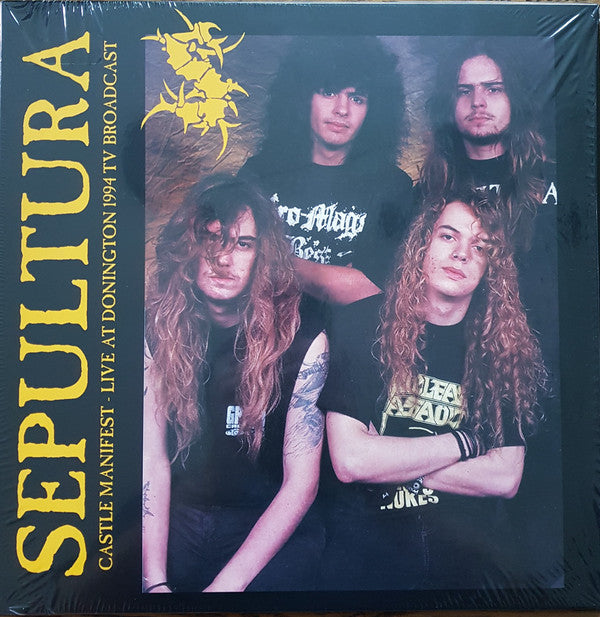 Sepultura - Castle Manifest - Live At Donington 1994 Tv Broadcast (LP, Ltd, Unofficial) - NEW