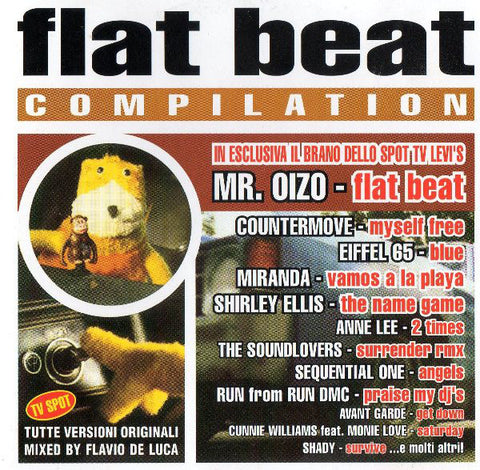 Various - Flat Beat Compilation (CD, Comp, Mixed) - USED