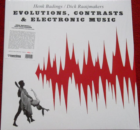 Henk Badings, Dick Raaijmakers - Evolutions, Contrasts & Electronic Music (LP, Ltd, RE) - NEW