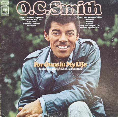 O.C.Smith* - For Once In My Life (LP, Album) - USED
