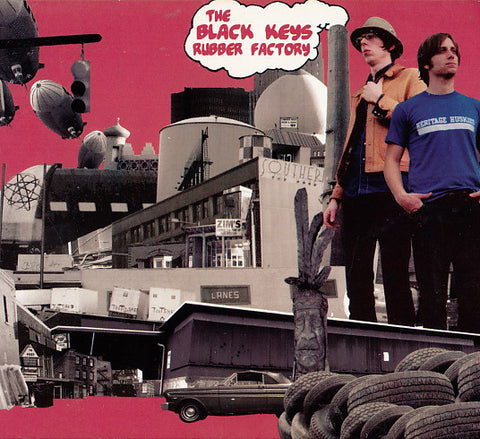 The Black Keys - Rubber Factory (CD, Album, Dig) - NEW