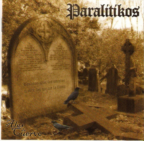 Paralítikos - Alas De Cuervo (CD, Album) - USED