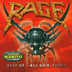 Rage (6) - Best Of All G.U.N. Years (CD, Comp) - USED