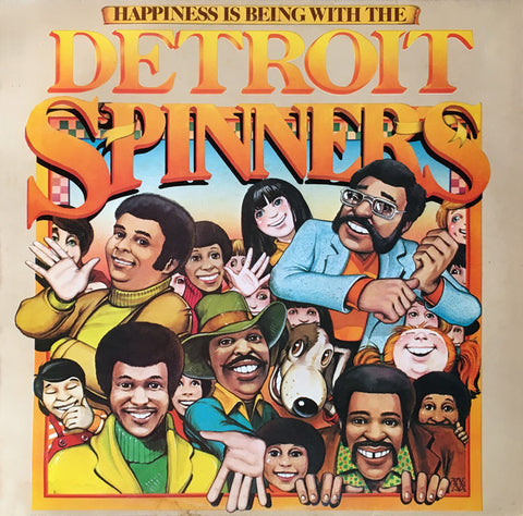 Detroit Spinners* - Happiness Is Being With The Detroit Spinners (LP, Album) - USED