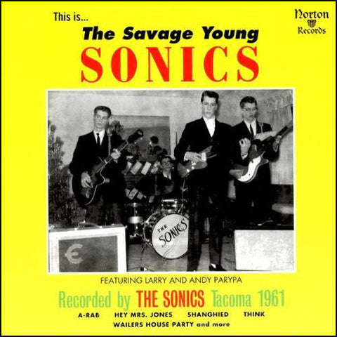 The Sonics - The Savage Young Sonics (LP, Comp) - USED