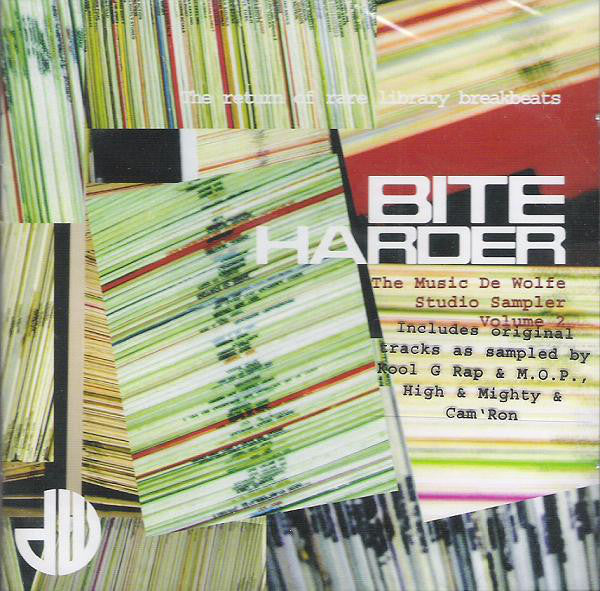 Various - Bite Harder - The Music De Wolfe Studio Sampler Volume 2 (CD, Comp) - NEW