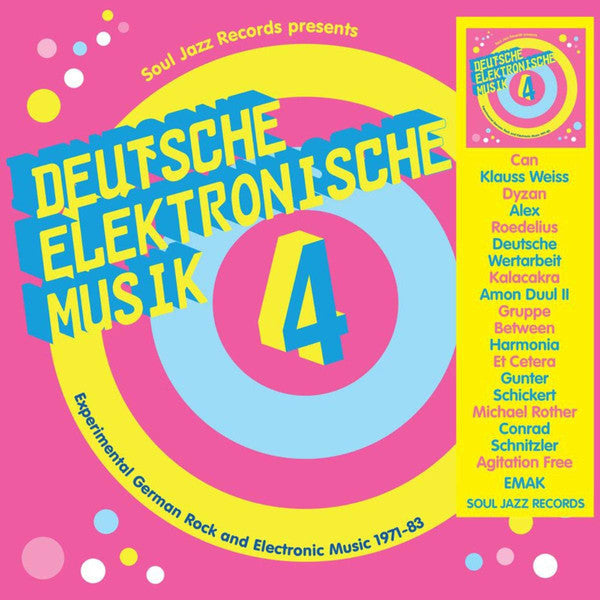 Various - Deutsche Elektronische Musik 4 (Experimental German Rock and Electronic Music 1971-83)  (2xCD, Comp) - NEW