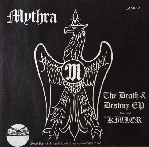 Mythra - The Death & Destiny EP Featuring 'Killer' (12", EP, RE) - USED