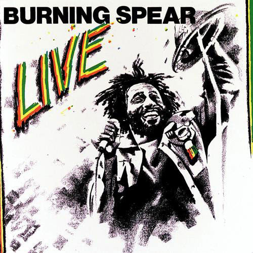 Burning Spear - Live (LP, Album) - USED