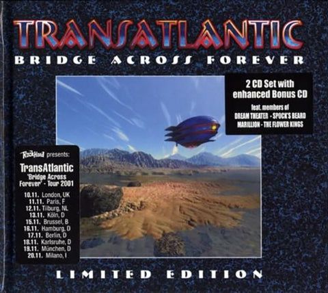 TransAtlantic (2) - Bridge Across Forever (CD, Album + CD, Enh + Ltd, Dig) - USED