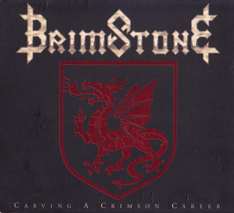Brimstone - Carving A Crimson Career (CD, Album, Dig) - USED