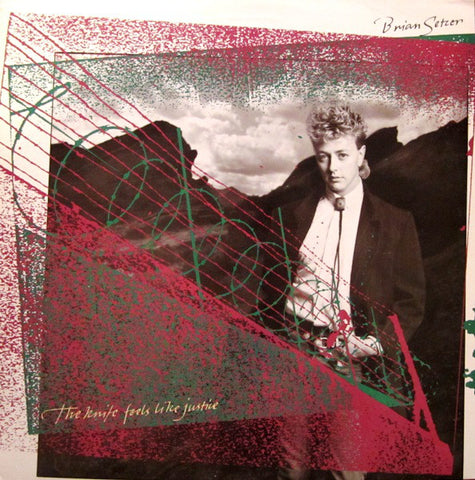 Brian Setzer - The Knife Feels Like Justice (LP, Album, Spe) - USED