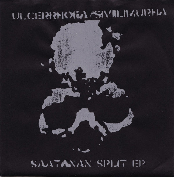 Ulcerrhoea / Siviilimurha - Saatanan Split EP (7", EP, W/Lbl) - USED