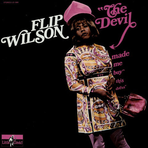 Flip Wilson - The Devil Made Me Buy This Dress (LP, Album) - USED