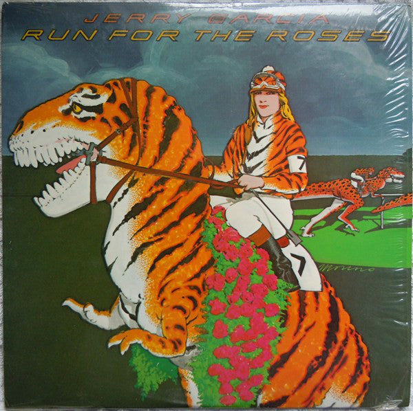 Jerry Garcia - Run For The Roses (LP, Album) - USED