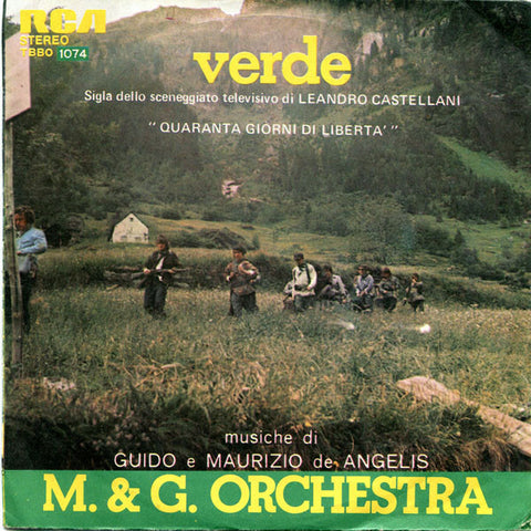 M. & G. Orchestra* - Verde / È Difficile   (7", Single) - USED