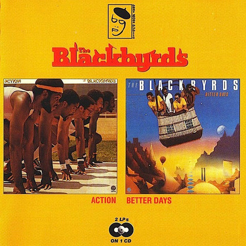 The Blackbyrds - Action / Better Days (CD, Album, Comp, RE) - USED