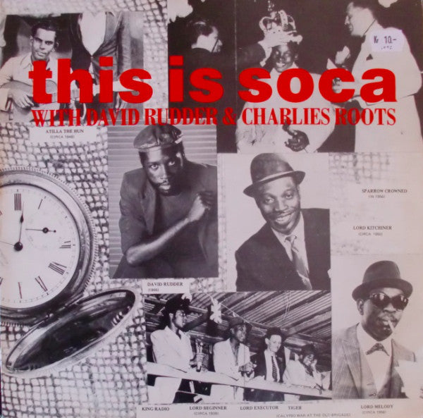 Various / David Rudder & Charlies Roots - This Is Soca (2xLP, Comp) - USED