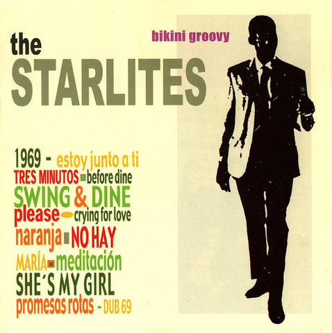 The Starlites (6) - Bikini Groovy (CD, Album) - USED