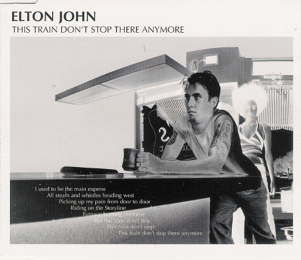 Elton John - This Train Don't Stop There Anymore (CD, Single, Promo) - USED