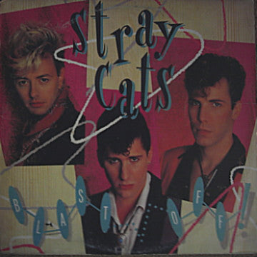 Stray Cats - Blast Off (LP, Album) - USED