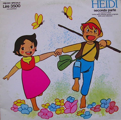 Johanna Spyri - Heidi - Seconda Parte (Colonna Sonora Originale) (LP) - USED